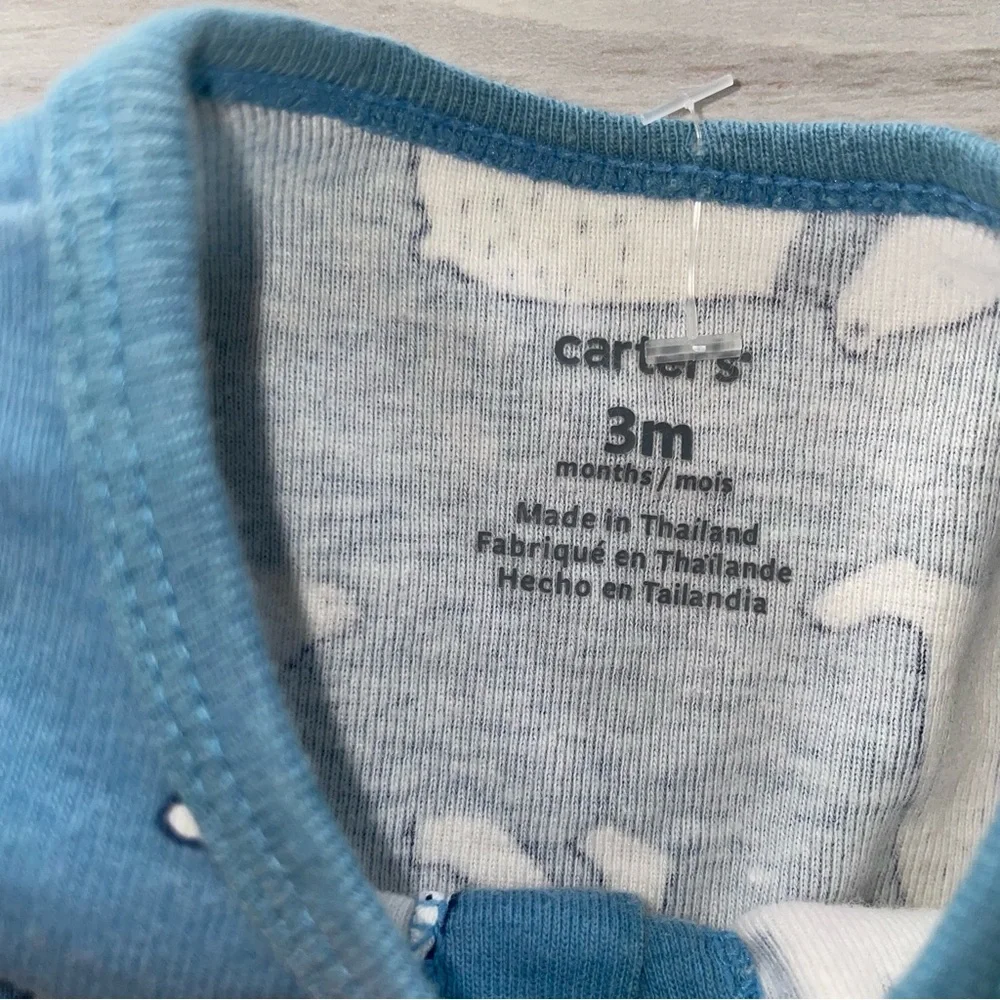 Carter’s Baby Boys Convertible Sleep & Play Sleeper 3 Months